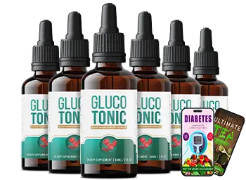 GlucoTonic blood sugar Support - 6 bottles -image